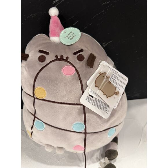 NWT! Pusheen CHRISTMAS LIGHTS 9 Inch Plush Cat Lights Up - Picture 4 of 9